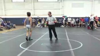 106 lbs Round 1 (4 Team) - Seth Miller, SHWA vs Nico Fanella, All-American