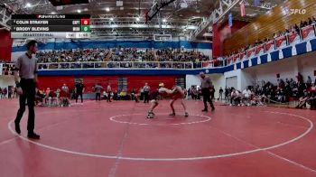 113 lbs Quarterfinal - Brody Blevins, Mishawaka High School vs Colin Strayer, Crown Point