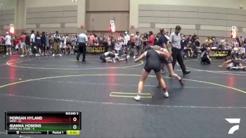 98 lbs Round 5 (10 Team) - Morgan Hyland, WOW vs Gianna Hoskins, Metro All Stars