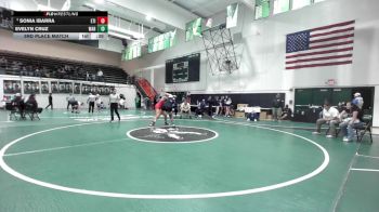 190 lbs 3rd Place Match - Sonia Ibarra, Etiwanda vs Evelyn Cruz, Warren