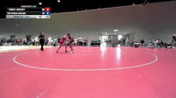 170 lbs Champ. Round 3 - Emily Brixey, MO vs Victoria Evans, OK