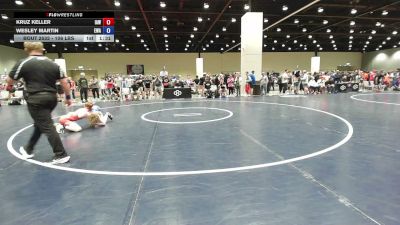106 lbs Cons. Rd Of 16 - Kruz Keller, Immortal Athletics WC vs Wesley Martin, Elevate Wrestling Acay