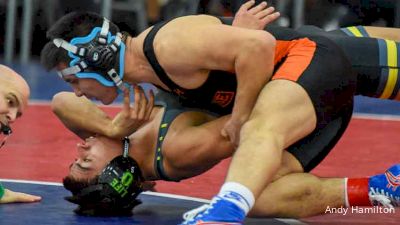 National Duals - 141 lbs Semis: Baterdene Boldmaa (Doane) vs Jacob Ruiz (Life)