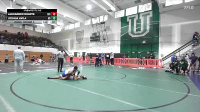 120 lbs Cons. Round 3 - Joshua Avila, Notre Dame vs Alexander Duarte, Serrano