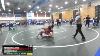 285 lbs Cons. Round 2 - Bedros Behnam, Clovis West vs Irenio Hernandez, Westminster