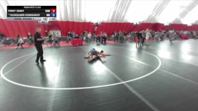 132 lbs Cons. Round 1 - Vinny Sindt, Victory School Of Wrestling vs Oleksandr Komisarov, Askren Wrestling Academy