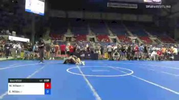 182 lbs Round Of 64 - Wesley Wilson, California vs Eldon Milton, Utah