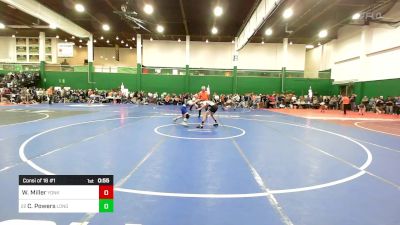 101 lbs Consi Of 16 #1 - Will Miller, Yonkers vs Casey Powers, Long Beach