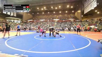 55 lbs Cons. Round 3 - Maverick Tate, Beebe Badgers Wrestling Club vs Braxton Flint, Benton Parks Youth Wrestling