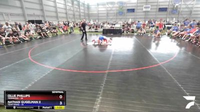 120 lbs Semis & 3rd Wb (16 Team) - Ollie Phillips, Tennessee vs Nathan Gugelman II, Team Idaho