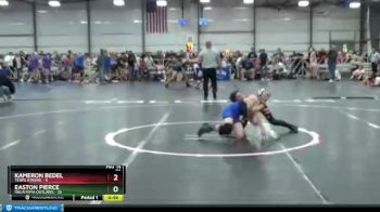 92 lbs Round 2 - Easton Pierce, Oklahoma Outlaws vs Kameron Bedel, Terps Xtreme