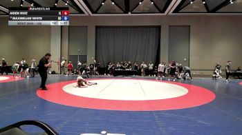 105 lbs Champ. Round 1 - Aiden Ruiz, FL vs Maximilian White, NC
