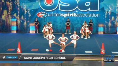 Saint Joseph High School [2020 Medium JV Show Cheer Novice (13-16) Day 2] 2020 USA Spirit Nationals