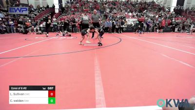 49 lbs Consi Of 8 #2 - Luxton Sullivan, Cowboy Wrestling Club vs Chevy Welden, Raw Wrestling Club