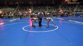 85 lbs Prelims - Colton Treat, Glenpool vs Nicholas Hermsen, Toss Em Up