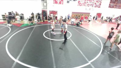 135 lbs Round 1 - Jaxon Powell, Rough House Wrestling Club vs Brandon Perez, SoCal Hammers