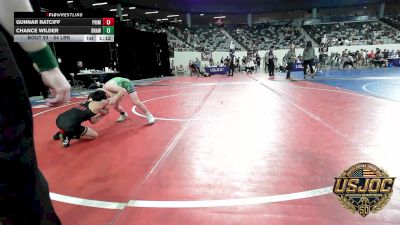 64 lbs Semifinal - Gunnar Ratciff, Prime Wrestling vs Chance Wilder, Brawlers