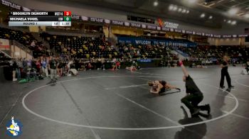 130 Silver B Round 1 - Brooklyn Dilworth, Omaha Westside Girls vs Michaela Vogel, Iowa City West