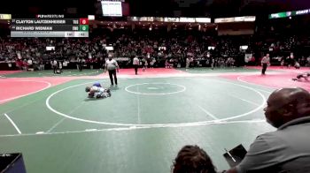 50 lbs Cons. Round 1 - Richard Widman, EWO3 vs Clayton Lautzenheiser, TUS3