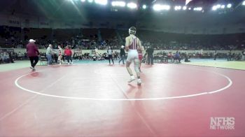 4A-132 lbs Champ. Round 1 - Jonah Cole, SULPHUR vs Jensen McWhirt, CLEVELAND