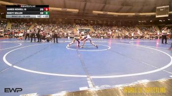 76 lbs Round Of 32 - James Newell III, Springs Elite vs Rhett Miller, Greater Heights Wrestling