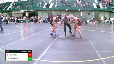 165 lbs 3rd Place Match - Trammel Robinson, Grand Valley State vs Nick Marienfeld, Central Michigan