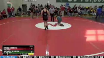 145 lbs Round 2 - Ansel Goggans, Scottsboro vs Jackson Spencer, St. John Paul II