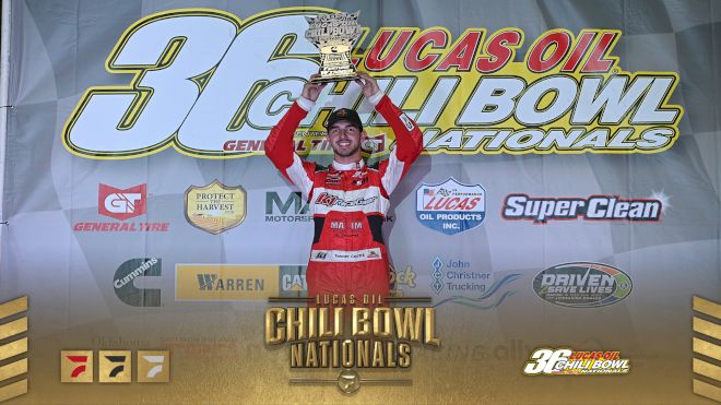 Tanner Carrick Wins & Adds To Flip Count Monday At Lucas Oil Chili Bowl