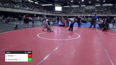 50 lbs Round Of 16 - Jackson Arnold, Westminster vs Andrew Schwarting, Warrington