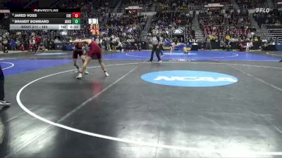 184 lbs Quarterfinal - Brandt Bombard, Augsburg vs Jared Voss, Coe