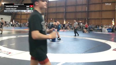 145 lbs Rr Rnd 3 - Brayden Biggs, Rampage vs Owen Kelley, Nova Wrestling Club