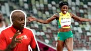 Race Breakdown: Carl Lewis Explains How Elaine Thompson-Herah Won Gold