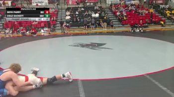 165 lbs Champ. Round 1 - Cole Sackett, Unattached vs Seth Parry, Missouri Valley