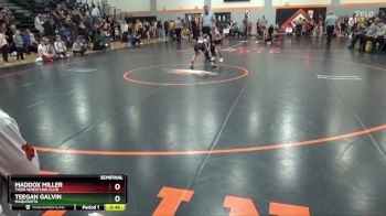 B-9 lbs Semifinal - Maddox Miller, Tiger Wrestling Club vs Teegan Galvin, Maquoketa