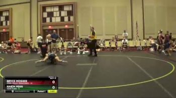 130 lbs Round 2 (6 Team) - Bryce Mosher, Steel Valley Renegades vs Naiem Mian, Team Alien