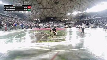 Boys 3A 138 lbs Champ. Round 2 - Kaidyn Prue, Prairie vs Max Minkov, Ingraham