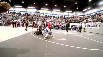 66 lbs Round Of 16 - Carter Hernnadez, Choctaw Ironman Youth Wrestling vs Cooper Vansyckle, Bridge Creek Youth Wrestling