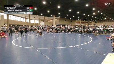 126 lbs Cons. Round 2 - Holt Quincy, Raleigh Area Wrestling vs Conner McWilliams, Holy Cross