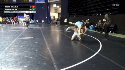 184 lbs Consi Of 16 #1 - Micah DiCarlo, The Citadel vs Adrian Gacek, Clarion