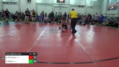 160 lbs Round 1 - Raimondo Di Franco, Rogue W.C. (OH) vs Brayden Elkins, West Virginia Wild