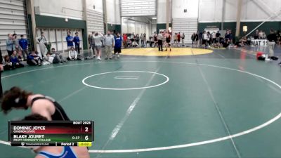 184 lbs Semifinal - Dominic Joyce, Chadron State vs Blake Jouret, Pratt Community College