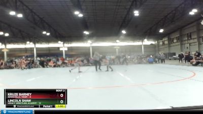 59 lbs Round 2 (3 Team) - Lincoln Shaw, Legacy Wrestling Academy vs Kruze Barney, Idaho Falls / Rigby