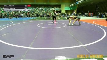 135 lbs Round Of 32 - Bella Nelson, Trophy Hunters Wrestling Club vs Alison Chavez, Pounders WC