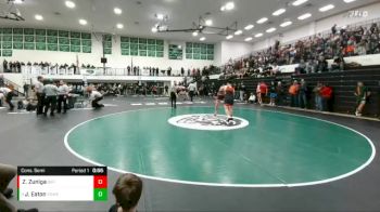 215 lbs Cons. Semi - Jacob Eaton, Powell vs Zef Zuniga, Big Piney