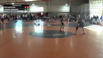 133 lbs Quarterfinal - Nate Knowlton, Findlay vs Anthony Bernardo, McKendree