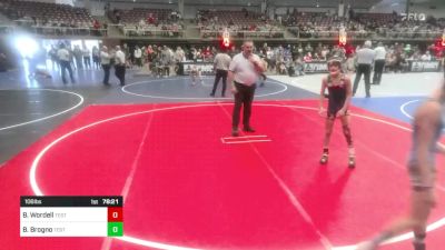 86 lbs Quarterfinal - Dylan Saba, Rocky Mtn WC vs Cody Brickell, West Side Wrestling