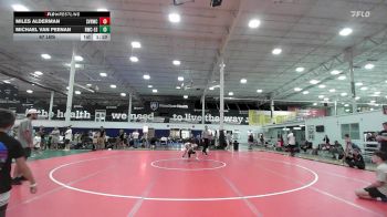 67 lbs Rr Rnd 1 - Miles Alderman, Steel Valley - K6 vs Michael Van Peenan, Ruthless - K6