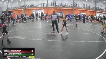65 lbs Cons. Round 3 - Levi Littleton-Kimp, Summerville Takedown Club vs Jon Luke Thompson, NoWorries Academy