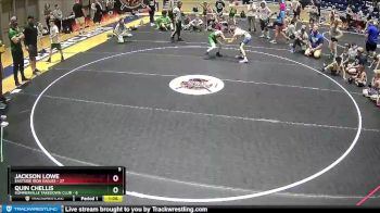 70 lbs Round 2 (6 Team) - Jackson Lowe, Eastside Iron Eagles vs Quin Chellis, Summerville Takedown Club