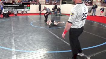 70_B lbs Round Of 32 - Kohlton Reinhold, Warwick vs Liam Reeves, Nazareth